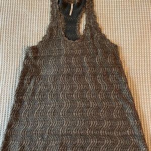 Gorgeous Free People Halter Back Top - *Sparkle!*